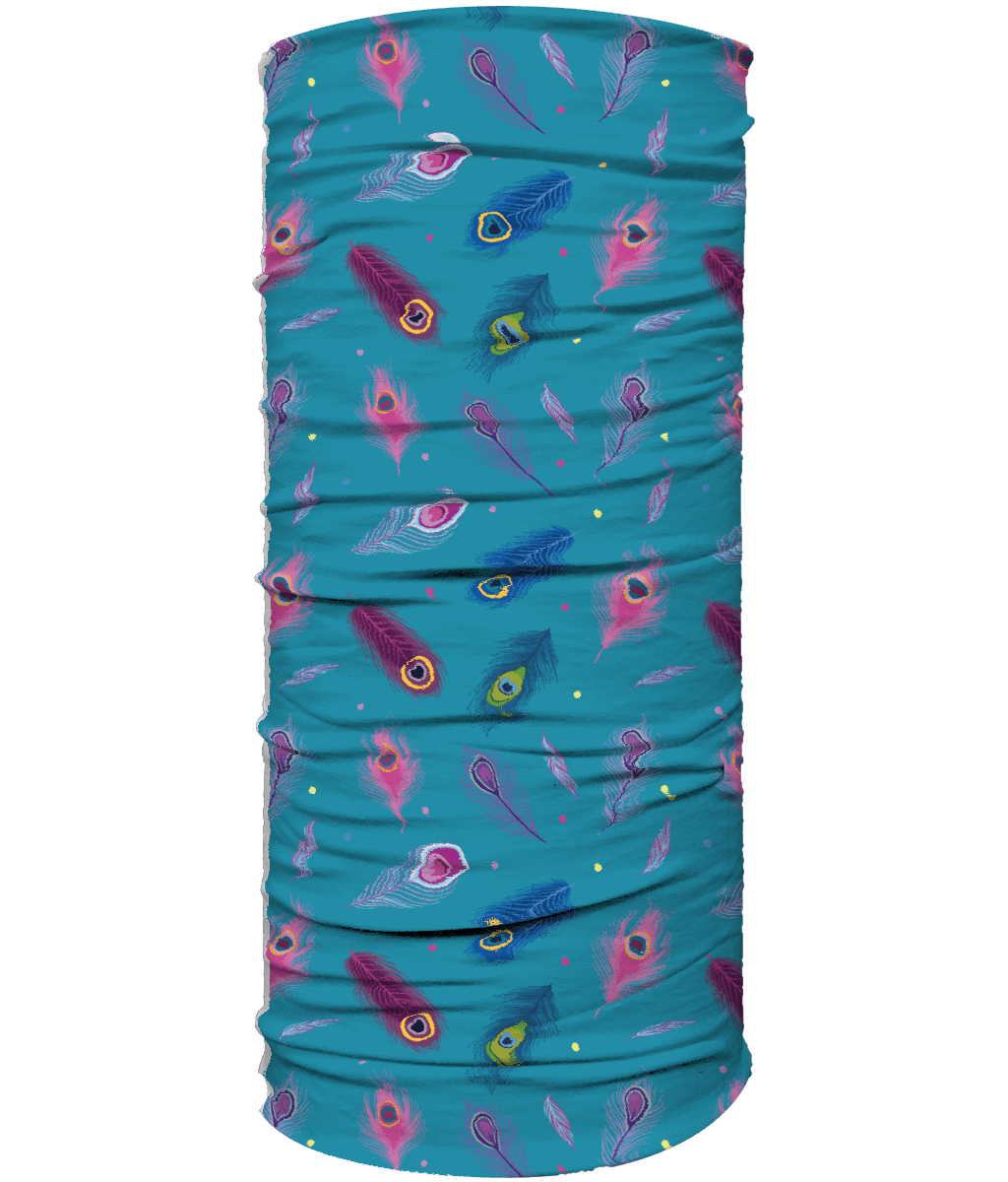 Power Peacock Morf® – Multi - Use Face Covering & Accessory - Pup Chic Boutique