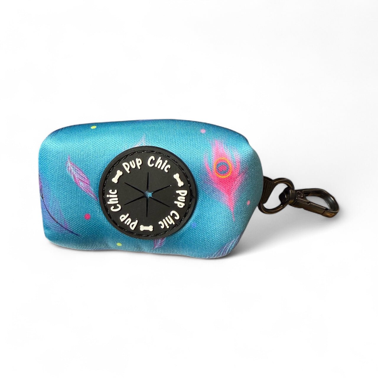 Power Peacock Poo Bag Holder – Practical, Pretty & Perfectly Matchy - Pup Chic Boutique