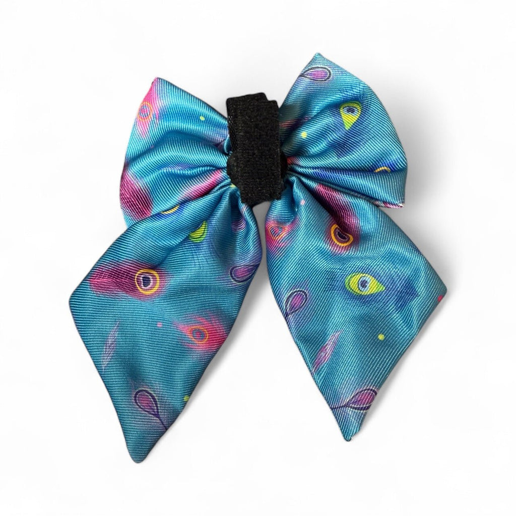Power Peacock Sailor Bow – Bold, Beautiful & Perfect for Dress - Up Days - Pup Chic Boutique