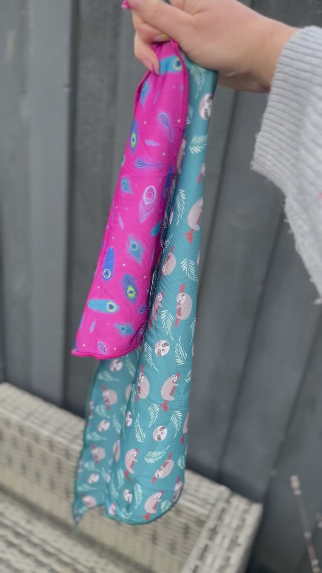 Lazy Sloth Cooling Bandana