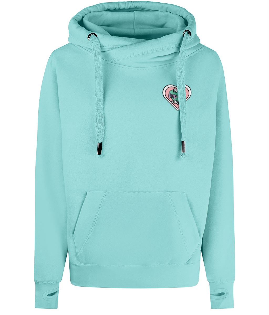 Pup Chic Addict Hoodie – Cosy Dog Mum Hoodie with thumb holes - Pup Chic Boutique