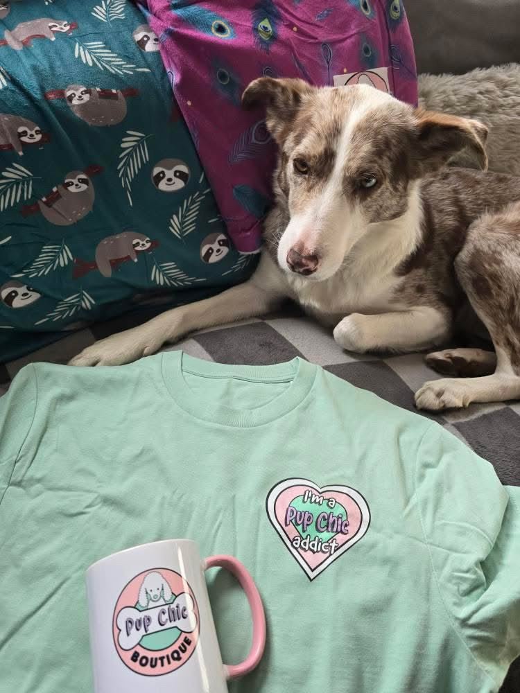 Pup Chic Addict Two Toned Mug - Pup Chic Boutique