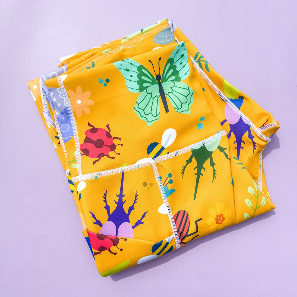 Summer Buzzin' matching leggings - Pup Chic Boutique