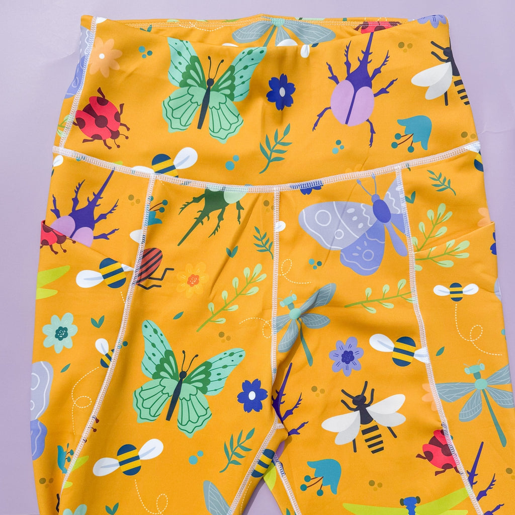 Summer Buzzin' matching leggings - Pup Chic Boutique