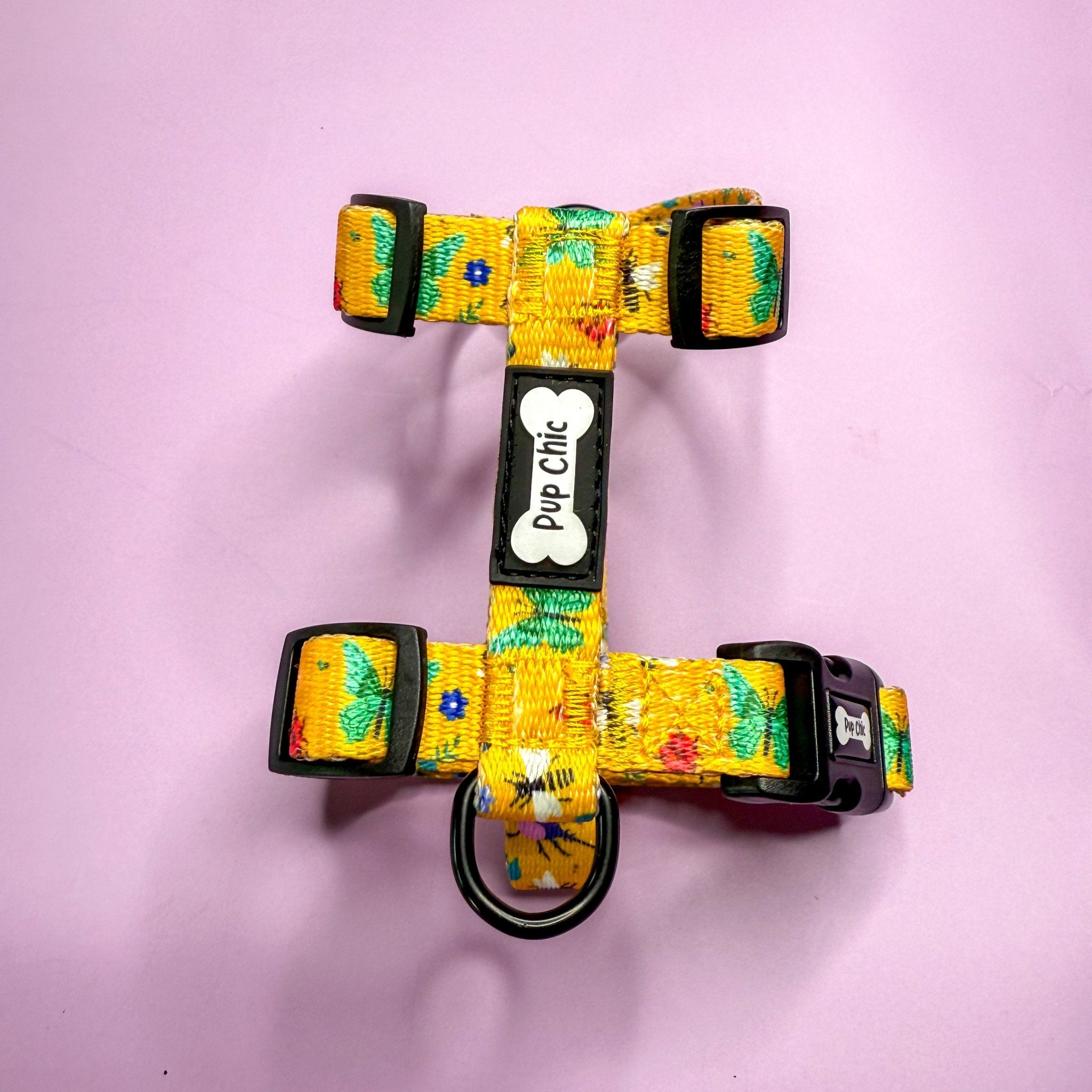 Summer Buzzin’ puppy XXXS strap harness - Pup Chic Boutique