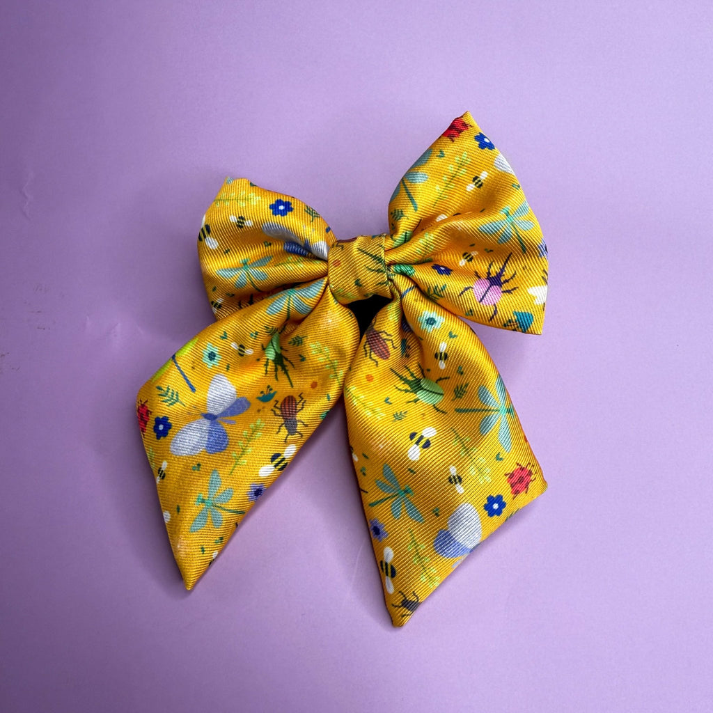 Summer Buzzin’ Sailor bow - Pup Chic Boutique