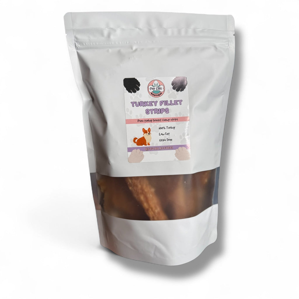 Turkey Fillet Strips - Pup Chic Boutique