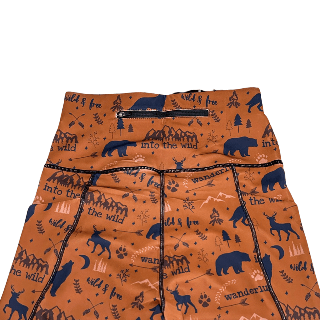 Wanderlust matching leggings - Pup Chic Boutique