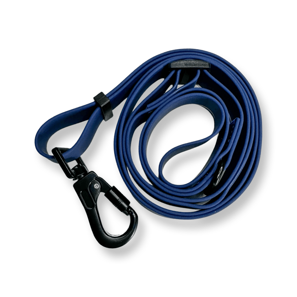 Waterproof 3ft to 5ft adjustable dog leads - PVC biothane dog leash - Pup Chic Boutique