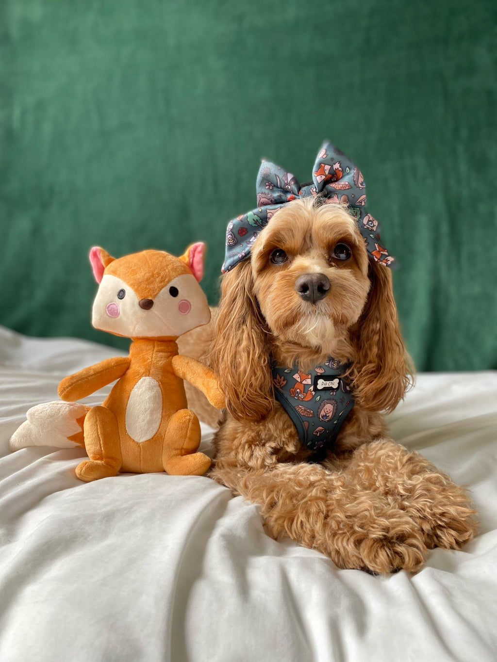 Woodland Wonderland Sailor Bow Tie for Dog - Pup Chic Boutique