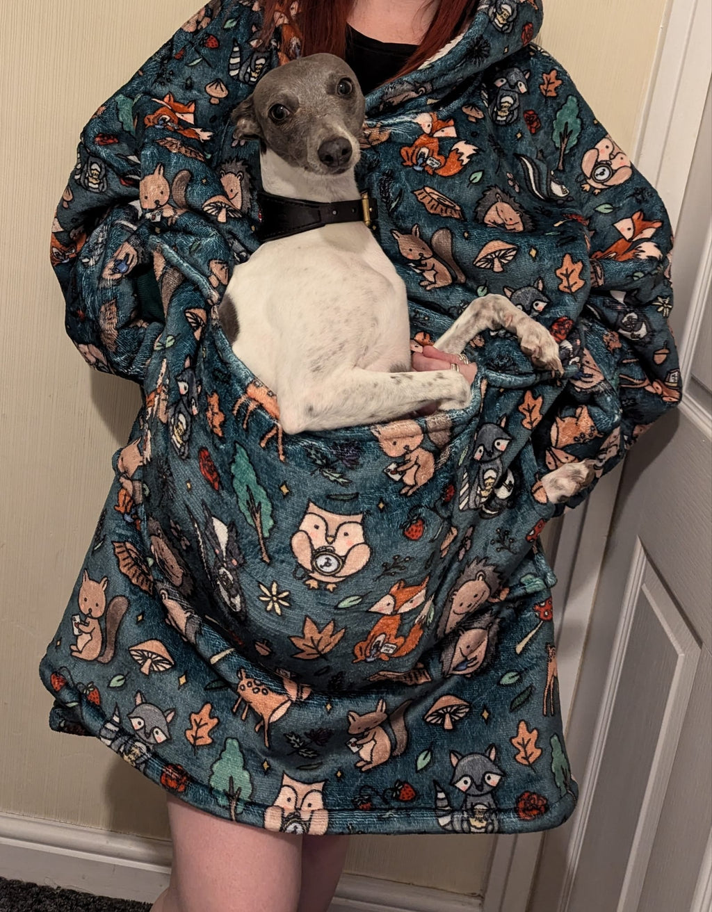 Woodland Wonderland Snuggle Pup Hoodie Wearable Blanket - Pup Chic Boutique