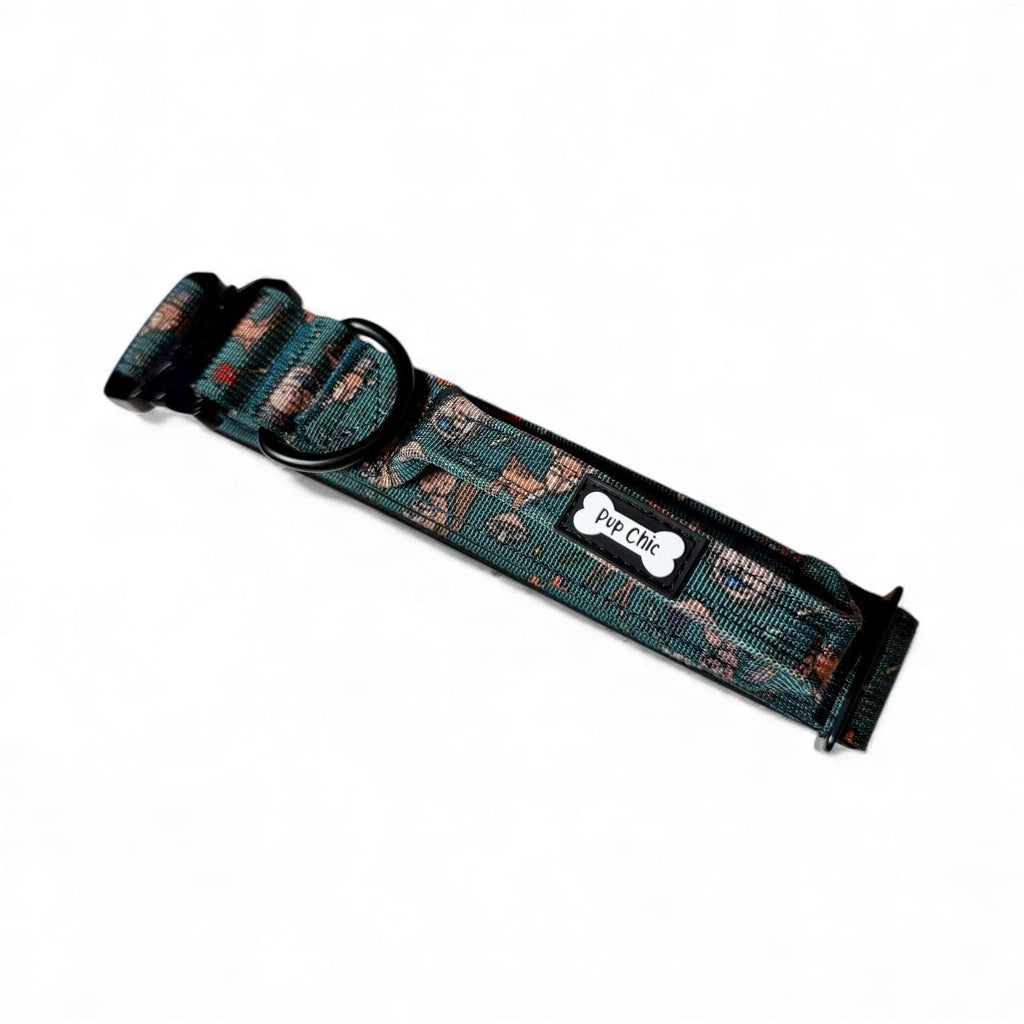 Woodland Wonderland Tactical Dog Collar - Pup Chic Boutique