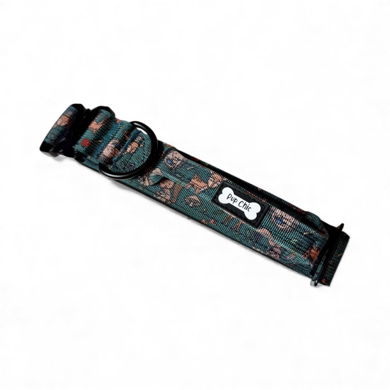 Woodland Wonderland Tactical Dog Collar - Pup Chic Boutique
