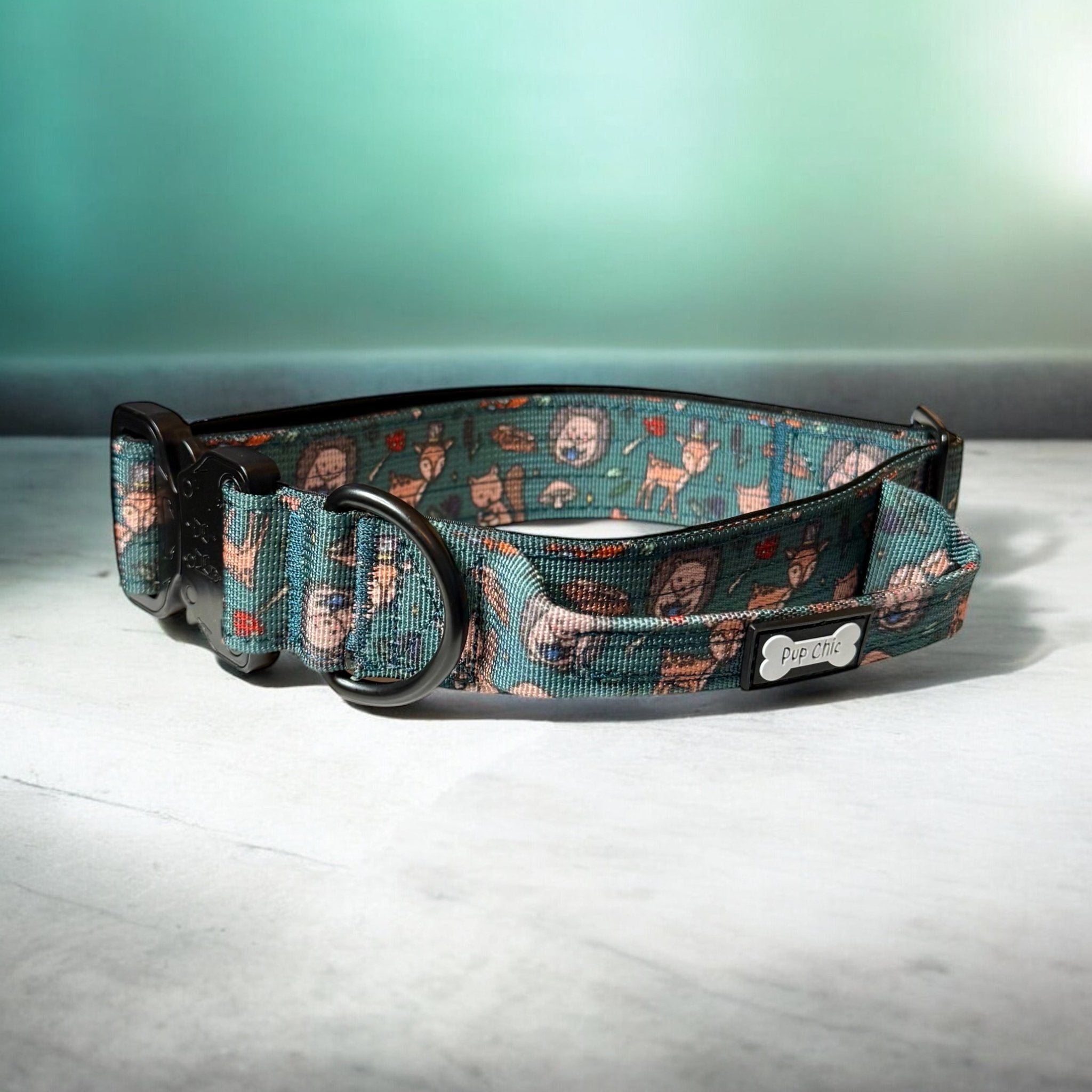 Woodland Wonderland Tactical Dog Collar - Pup Chic Boutique