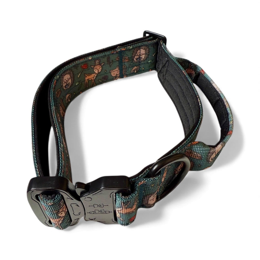 Woodland Wonderland Tactical Dog Collar - Pup Chic Boutique