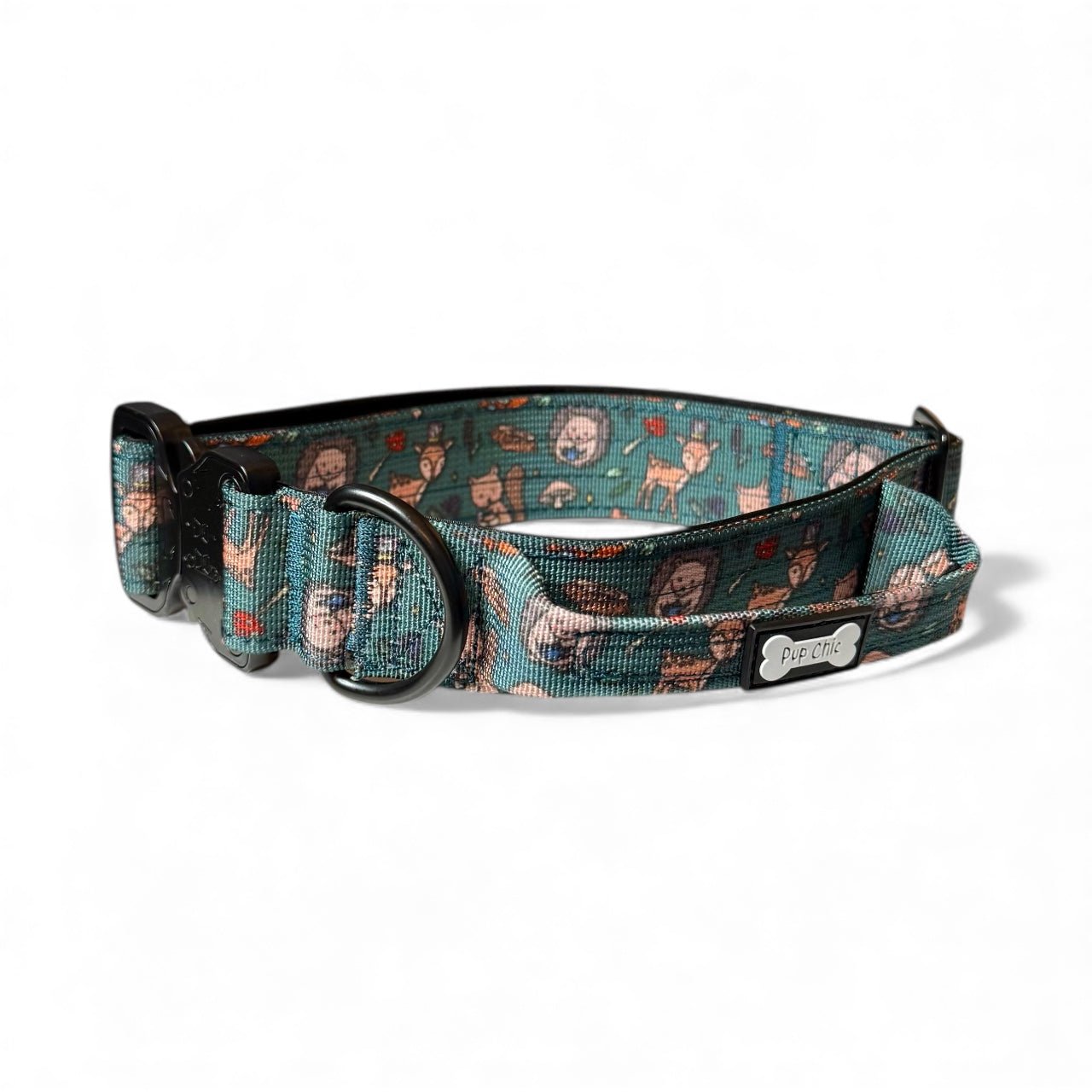Woodland Wonderland Tactical Dog Collar - Pup Chic Boutique
