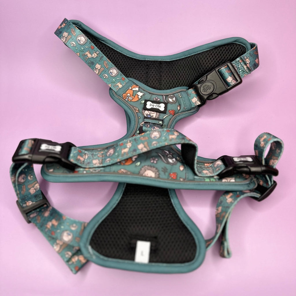 Woodland Wonderland Tactical Dog Harness - Pup Chic Boutique