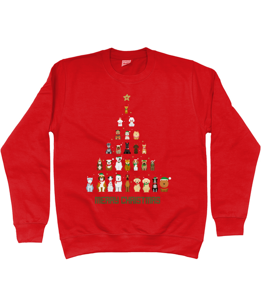 Ultimutt Christmas jumper red