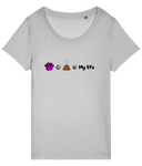 dog mum life poo t-shirt