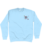 stay paw-sitive embroidered sweater