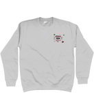 stay paw-sitive embroidered sweater