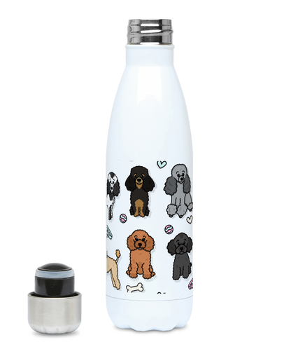 Oodles of Poodles 500ml Water Bottle - Pup Chic Boutique