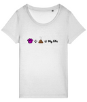 dog mum life poo t-shirt