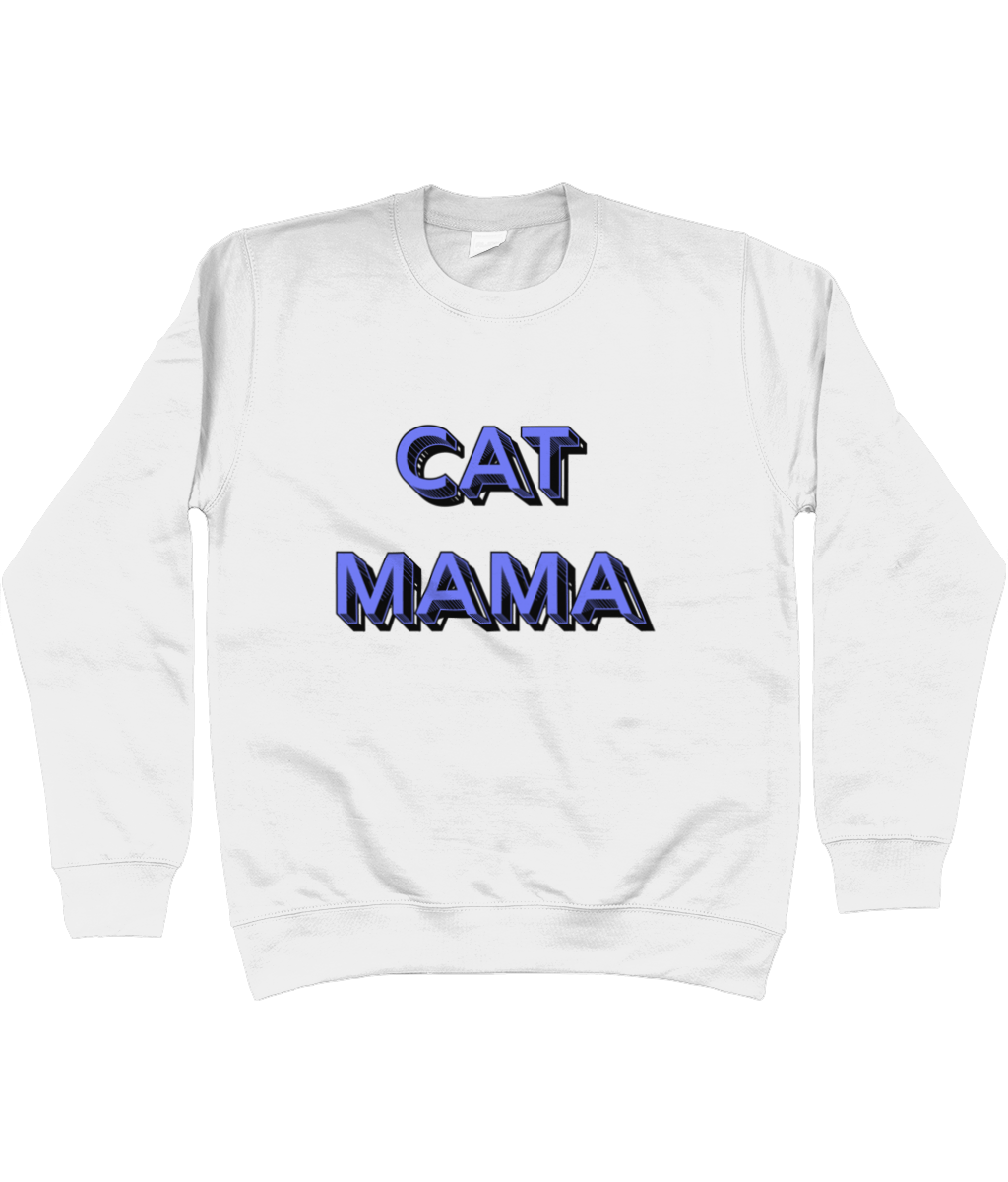 Cat mama Sweatshirt - Pup Chic Boutique