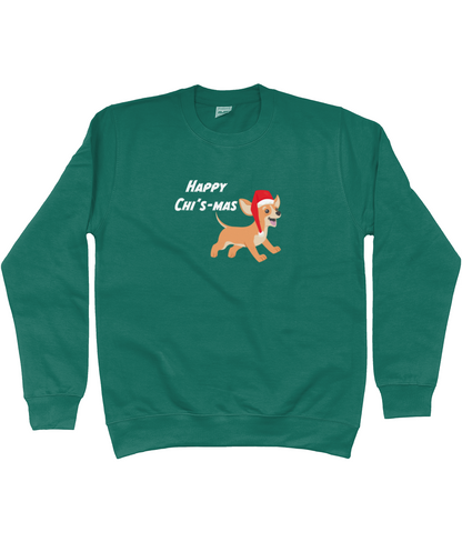 Happy Chi's-mas Christmas jumper - Pup Chic Boutique