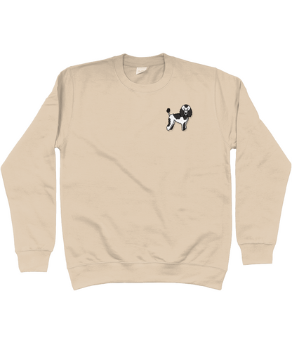 Parti poodle sweatshirt - Oodles of Poodles - Pup Chic Boutique