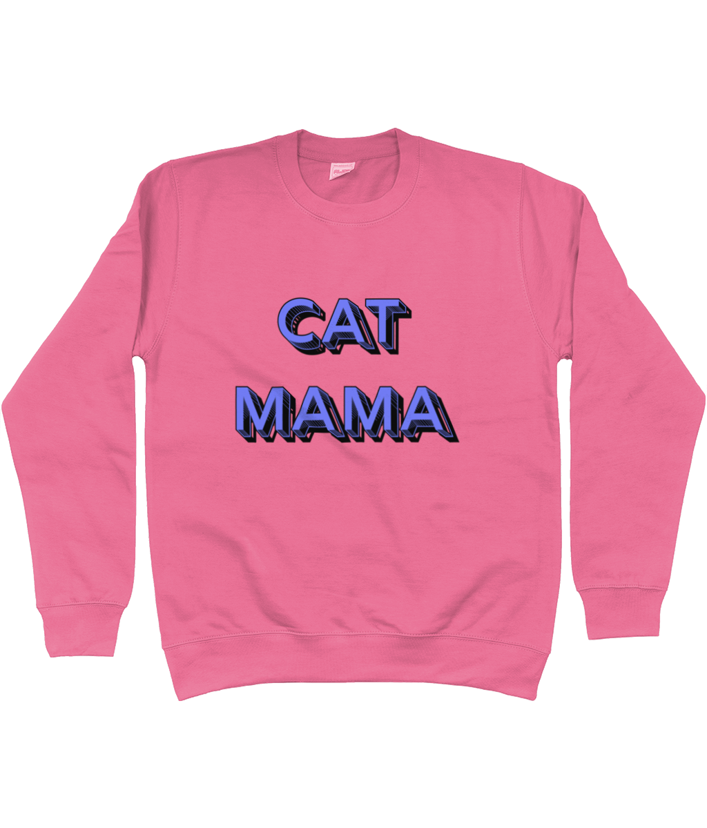 Cat mama Sweatshirt - Pup Chic Boutique