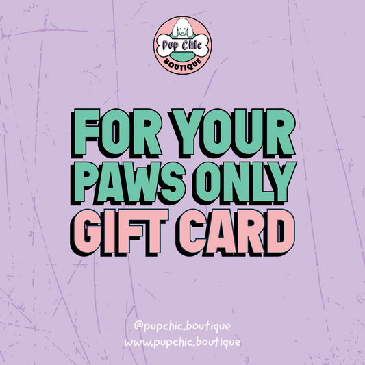 pup chic boutique gift card