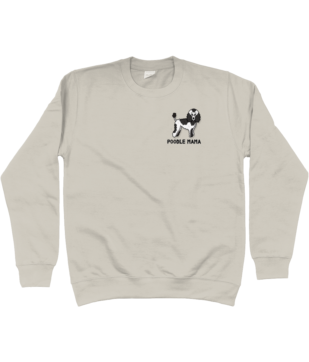 Parti poodle mama sweatshirt - Pup Chic Boutique