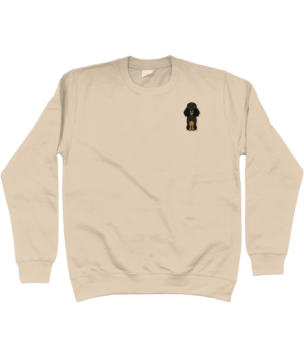 Phantom poodle sweatshirt - Oodles of Poodles - Pup Chic Boutique