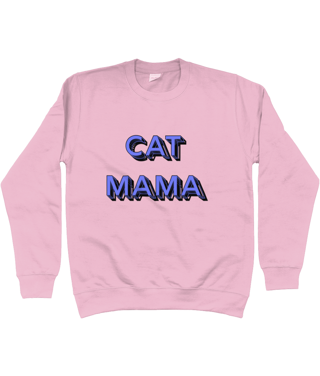 Cat mama Sweatshirt - Pup Chic Boutique