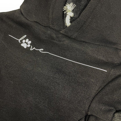 Bespoke dog hoodie - Black - Pup Chic Boutique