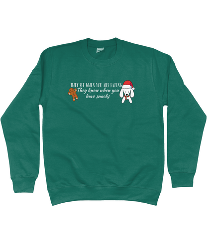 They See When You Are Eating Christmas jumper - Pup Chic Boutique