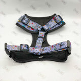 artful dogster adjustable harness - tattoo dog harness
