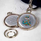 artful dogster dog tag
