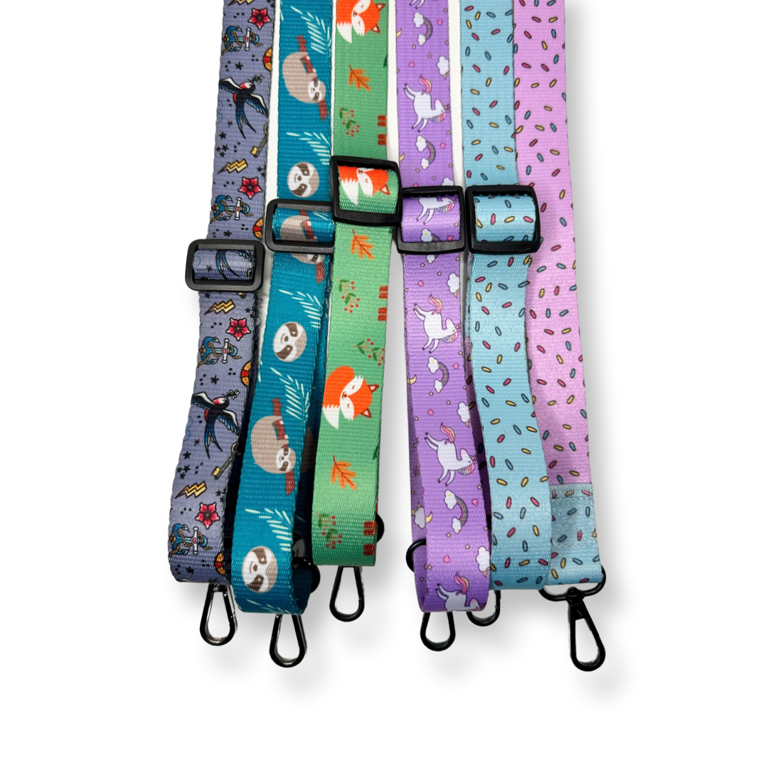 Dog walking bag straps - strap only