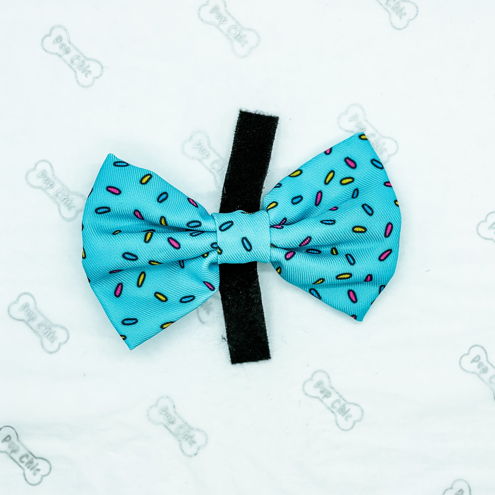 blue sprinkles for days bow tie