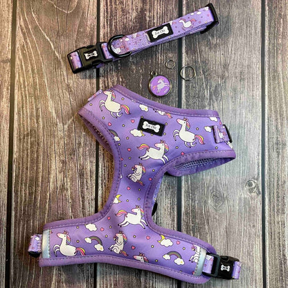 Daydreams and Unicorns Dog Tag - Pup Chic Boutique
