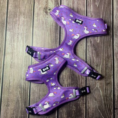 Daydreams and Unicorns Adjustable Dog Harness - Pup Chic Boutique
