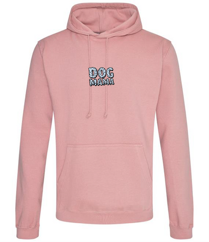 Dog Mama hearts embroidered hoodie - Pup Chic Boutique