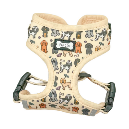 Oodles of Poodles Adjustable Dog Harness - Pup Chic Boutique