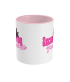 excuse my frenchie pink mug
