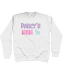 personalised dog mum pastel sweater