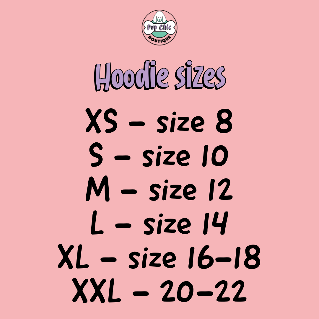 Silver poodle mama hoodie - Oodles of Poodles - Pup Chic Boutique