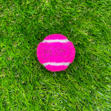 chic puppy ball - 42mm size tennis ball hot pink