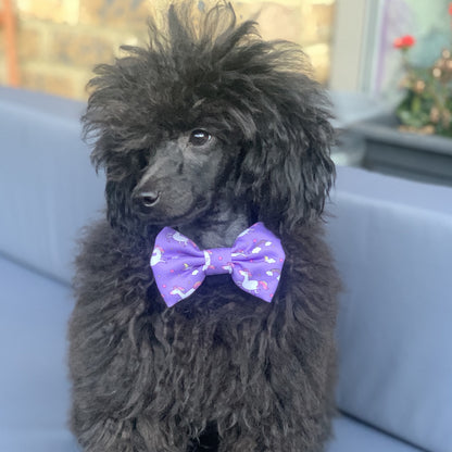 Daydreams and Unicorns Bow Tie - Pup Chic Boutique